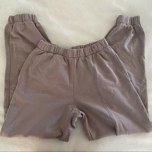 BRANDY MELVILLE PURPLE SWEATPANTS!